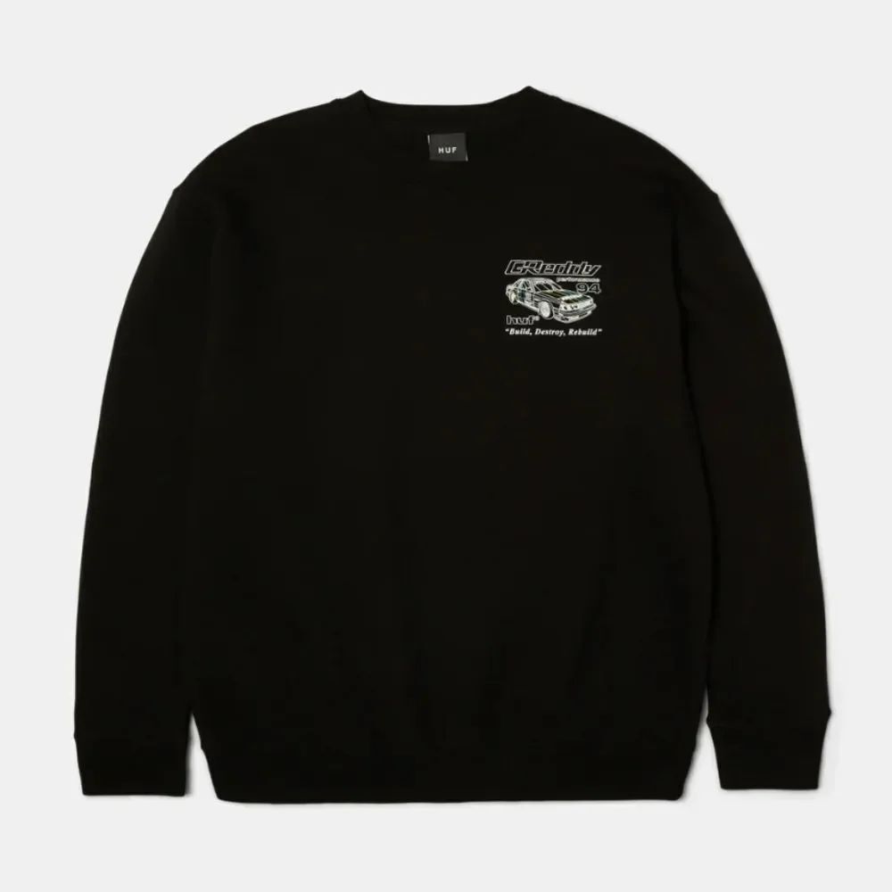 HUF Greddy Retro Mod Crew Sweatshirt
